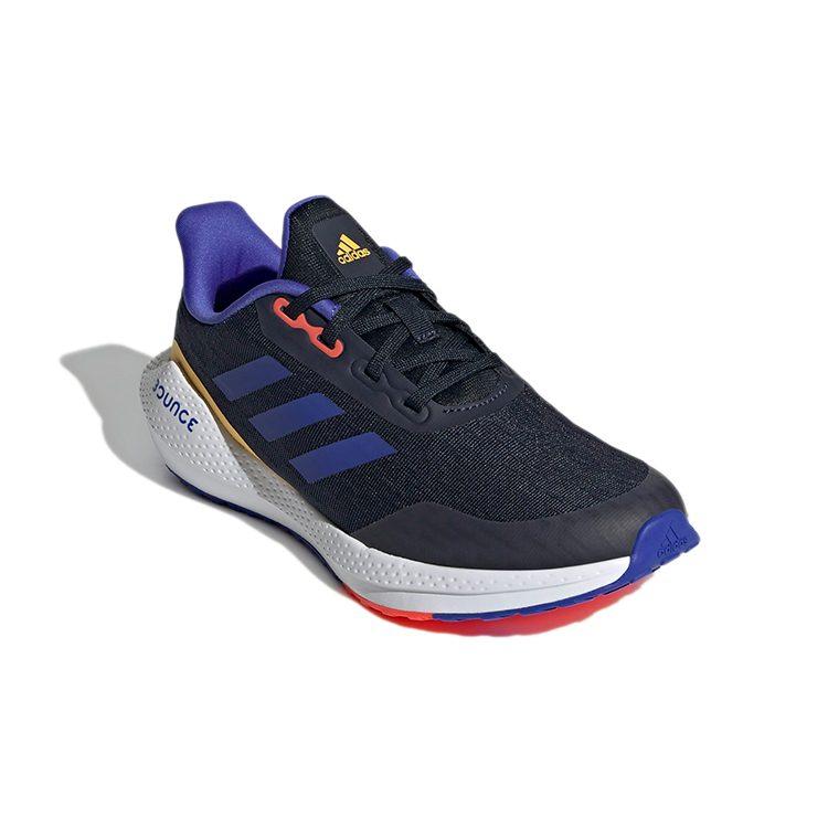 Adidas EQ21 Run Abrasion Resistant Abrasion Resistant Low top Kids' Running Shoes Ink Blue Teenagers GV9932