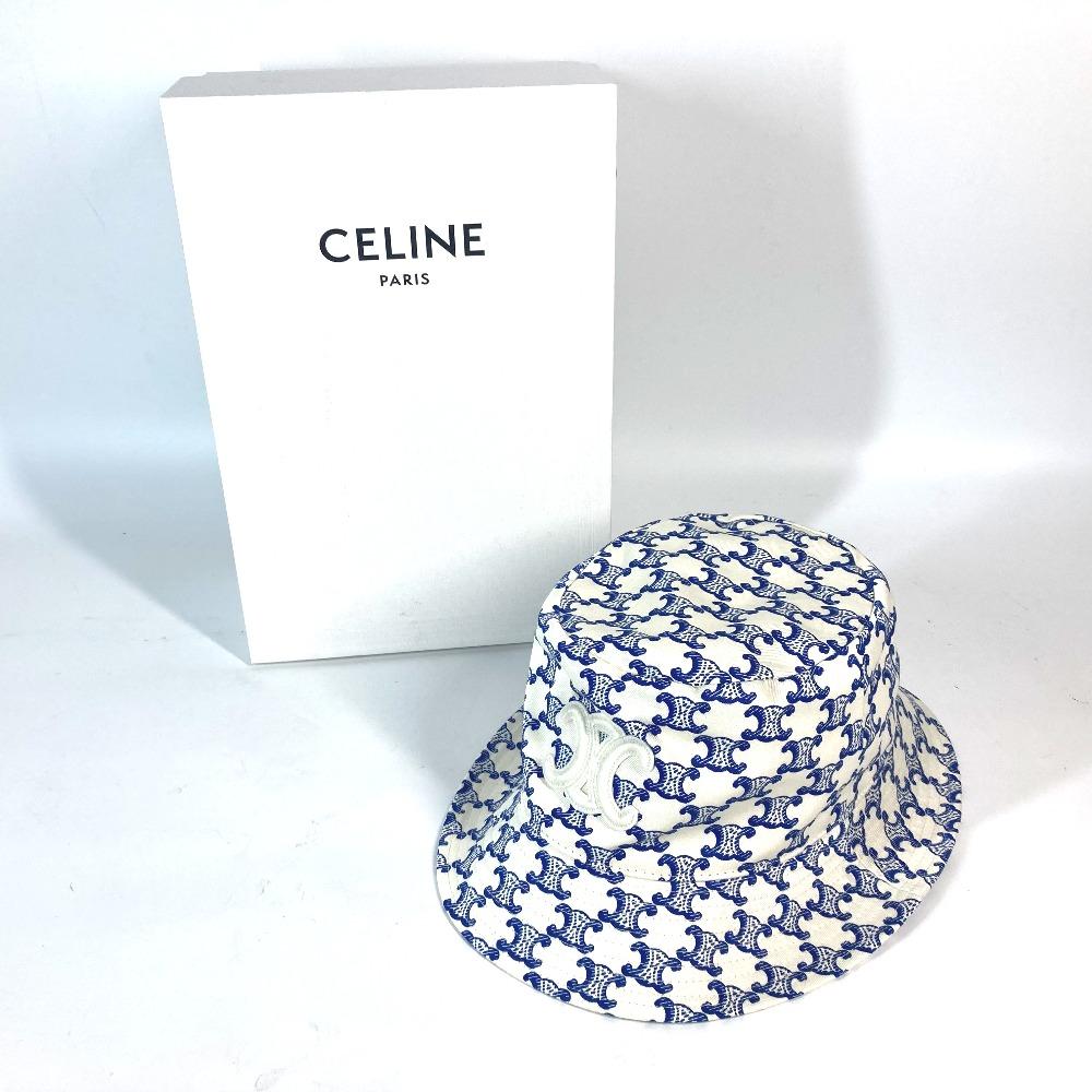 CELINE 2AUE5460U Monogram Triomph logo hat bucket hat bob hat Unused