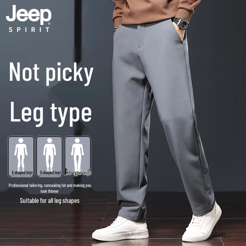 Jeep Spirit Men s Straight-Leg Casual Pants M