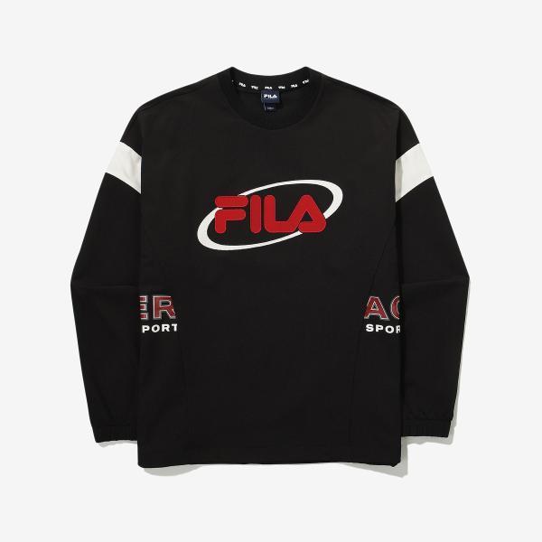 Fila Uni Life Woven Sweatshirt Fs2pog1110x blacks/100