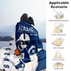 Dallas Football Theme Customize Your Name Blanket Cozy Personalized Blanket Soft Warm Cozy Suitable for Sofa Couch Home Decor Bed