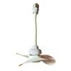 6inch Chandelier Fan E27 Thread Ceiling Fan 360 Degree Adjustment Low Noise Electric Fan 1000RPM Cooling Fan for Indoor