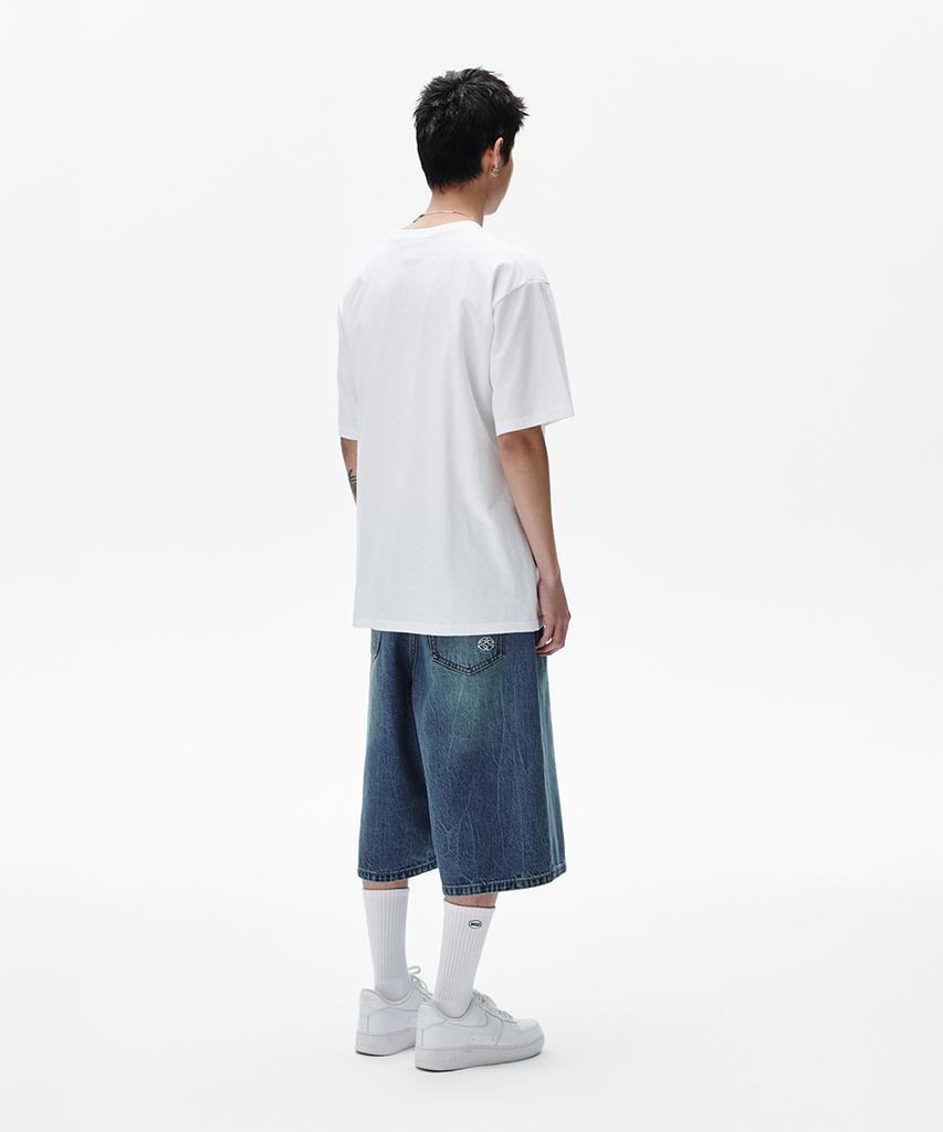 MAHAGRID Mahagrid Crew Tee White(Mg2Fmmt511A)