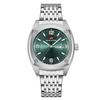 VA VA VOOM Dual Calendar Business Men's Watch Waterproof Luminous Quartz Steel Belt Watch