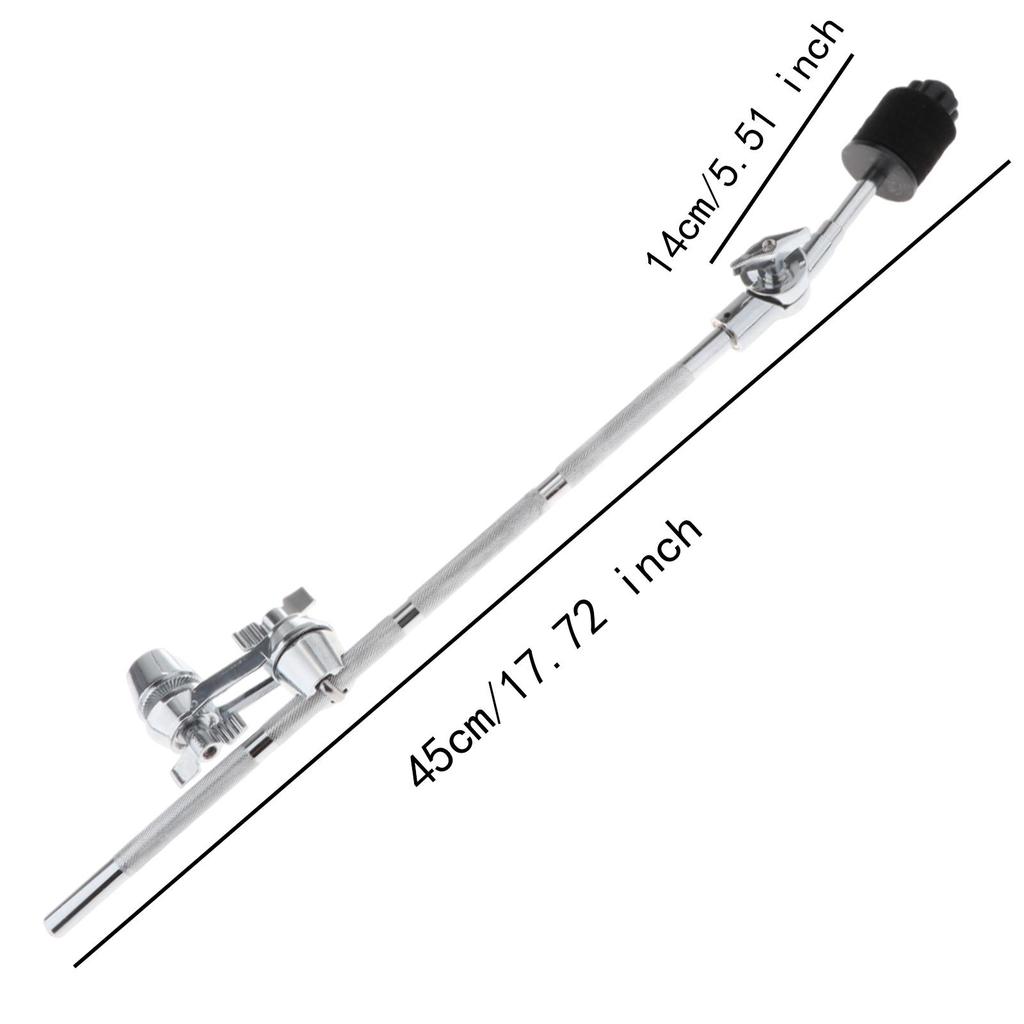 Trommelbeckenarm Ersatz mit Klemmen Einfach zu montieren Metall Trommel Verlängerungsklemme