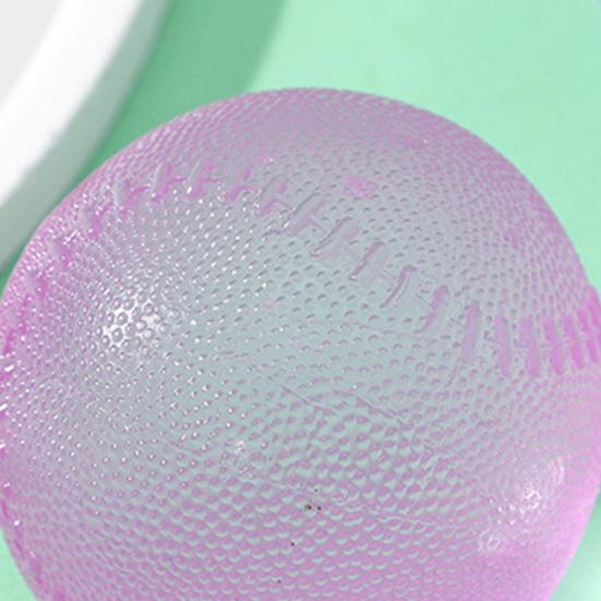 4 Stück Sportball Knetspielzeug Stressabbau Mini Basketball Baseball Rugby Fußball Fidget Spielzeug Dekompression Stressball Sportler Geschenk