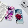 MH131 Roses Flower Case for Motorola E7 G6 G7 G8 G9 Plus Power Play G10 G20 G04 E30 E40 E22 E20 E13 E15 G22 G23 G05 G75 G35 G55