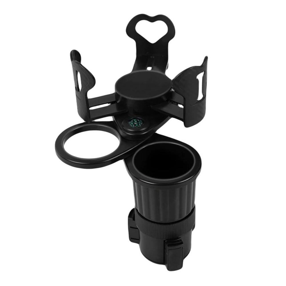 Car Cup Holder Multifunctional Tray Storage Rack Center Console Beverage Holder Fixed Seat Three In One Car Cup Holder