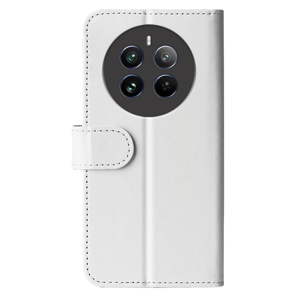 For Realme 12 4G/12+ 5G Case Crazy Horse Texture PU Leather Wallet Flip Phone Cover