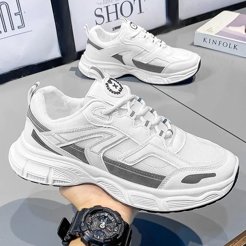 Spring/Summer Breathable Mesh Men'S Shoes Versatile Casual Sports Fashion Little White Shoes Trendy Shoes For Men