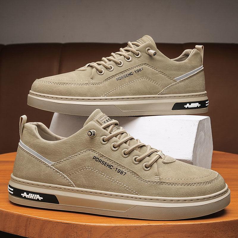 2025 New Autumn Wear-resistant Labor Insurance Men's Shoes Non-slip Construction Site Tooling Shoes Trendy Versatile Shoes Work Shoes Men's