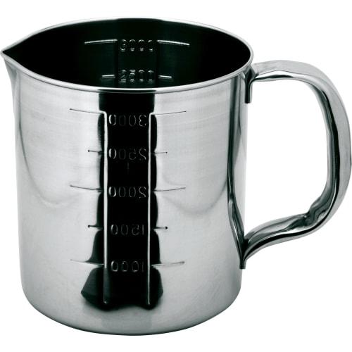 Ichibishi Metal Measuring Cup, 3L, 6-224-05