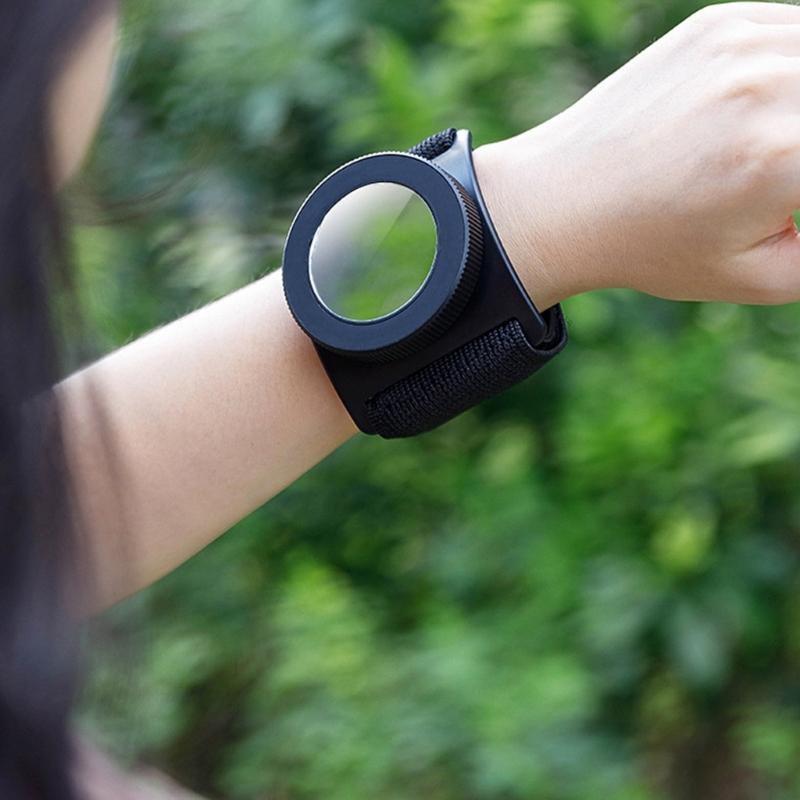 Wrist Strap Phone Holder with Mirror for Phone 16 15 Magnetic Wristband Phone Holder Armband Stand Easy To Disassemble