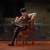 In Stock 19cm Attack On Titan Anime Figures Levi Ackerman Model Sitting Posture Model Toys Statue Gk Figurine Decoration Gifts