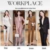 Women's One-Button Business Casual Suit Set