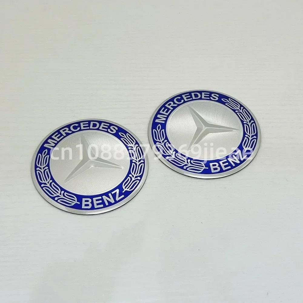 

GLC GLB 75mm Car Wheel Hub Emblem Sticker Auto Rim Center Decal for Mercedes Benz W203 W204 W205 W209 W210 W211 W212 W176 W166 75mm 4pcs