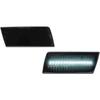 LED Front Bumper Side Marker Lights Smoke Lens/White Light, Compatible with Chrysler 300 300C Models 2005-2010, Front Fender Marker Lamps