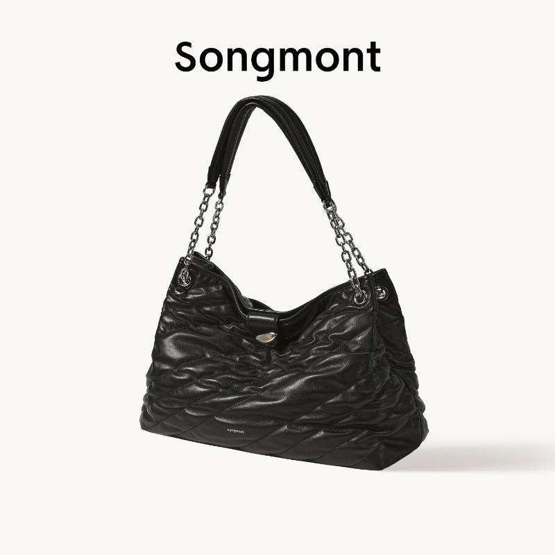 Tote bag large capacity new shoulder messenger chain soft women s bag when commuting