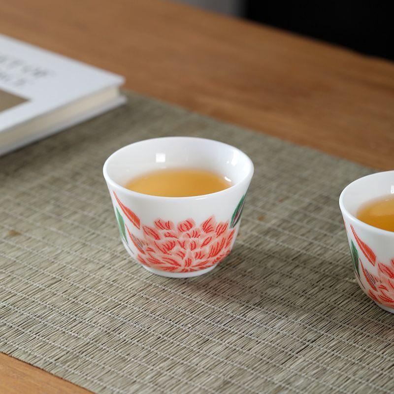 High-quality White Porcelain Tea Set, Gaiwan Travel Teaware, Including 1 Teapot and 3 Cups,  Outdoor Camping Tea Brewing