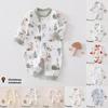 Baby Romper Spring Autumn Cotton Short Sleeve With No Bone Construction For Newborns And Infants