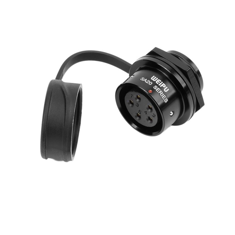 WEIPU Waterproof Power Connector SA20 Series 2-15 Pin Male Plug Female Socket Panel Mount Aviation Connector Electrical Systems