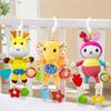 Infant Car Seat Hanging Toy With Plush Material And Interactive Sound For Newborns