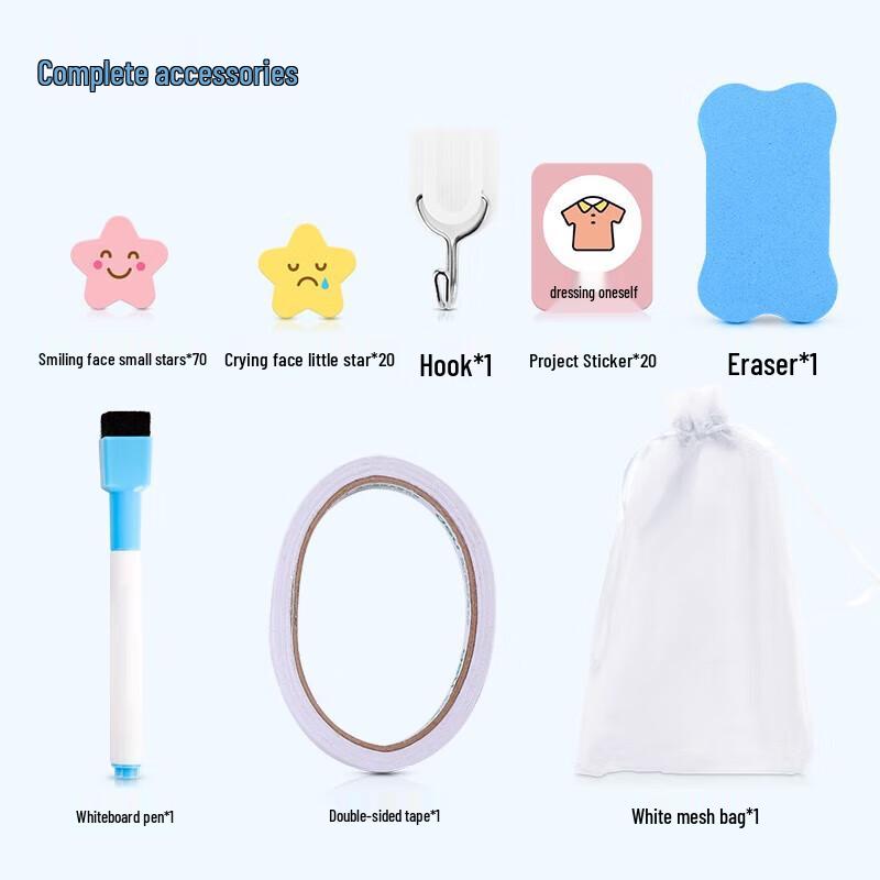 Deli Kids Magnetic Self-Discipline Chart