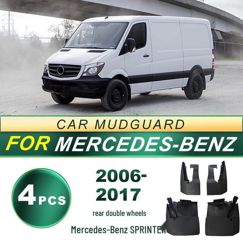 

Брызговики задних сдвоенных колес Mercedes-Benz Sprinter 2006-2017 - Аксессуары для модификации из мягкой резины