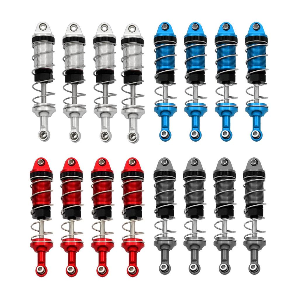 4Pcs RC Damper Oil Upgrade Parts 1:12 Scale Shock Absorber for MN Model Vehicles RC Hobby Car DIY Accessories