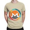 Monero Xmr Cryptocurrency Grunge Sunset Graphic Funny 100 Cotton Tshirt Monero Xmr Tees Tops For Unisex