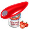 Hands-Free Electric Can Opener Automatic Bottle Opener Easy Kitchen Gadget for Cans Jars and Twist-Off Lids 6