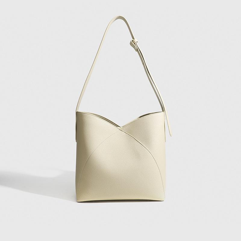 2024 Autumn/Winter New Niche Single-Shoulder Crossbody Bag, Commuting Large-Capacity Casual Fashion High-End Handheld Bucket Bag