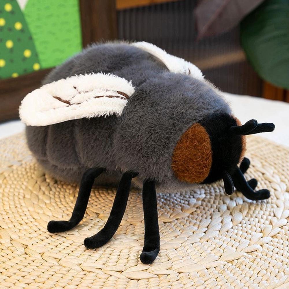 The New Trendy Funny Fly Plush Toys - Adorable Prank Insect Dolls - Make Great Gifts for Friends As Festival Presents