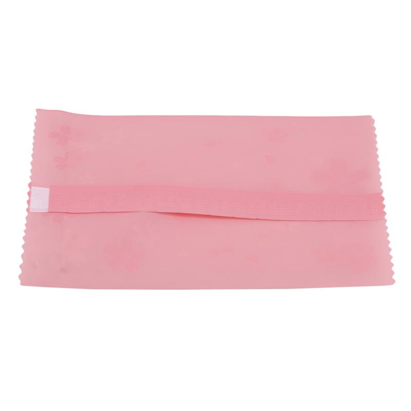 100pcs Multi-size Sakura Pink Cherry Blossom Frosted Self-adhesive Cellophane Bag Self Seal Cookies Packing Plastic Baker's Bags