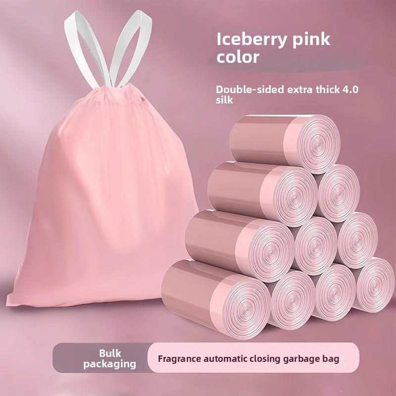 Luxury Household Rope-drawing Extra-thick Kitchen Garbage Bag