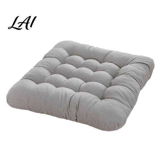 Pressure Relief Pad for Long Sitting Office Chair Cushion Breathable Seat Pad 40x40cm Soft Polyester Cushion Stuffed Floor Home Reading Nook