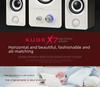 X7 Mini Multimedia Subwoofer: Compact Speaker for Desktop, Laptop, Mobile, and Home Use