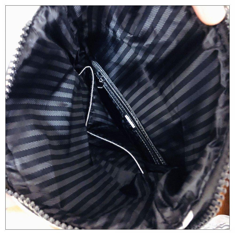 Karierter Denim-Rucksack mit Pailletten, Umhängetasche, Damentasche, vielseitiger, modischer und personalisierter Rucksack mit einer Schulter