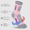 Almonte Outdoor Hiking Socks for Women, Professional Mountaineering Socks, CoolMax Socks, Thickened Quick-Drying Breathable Sports Socks