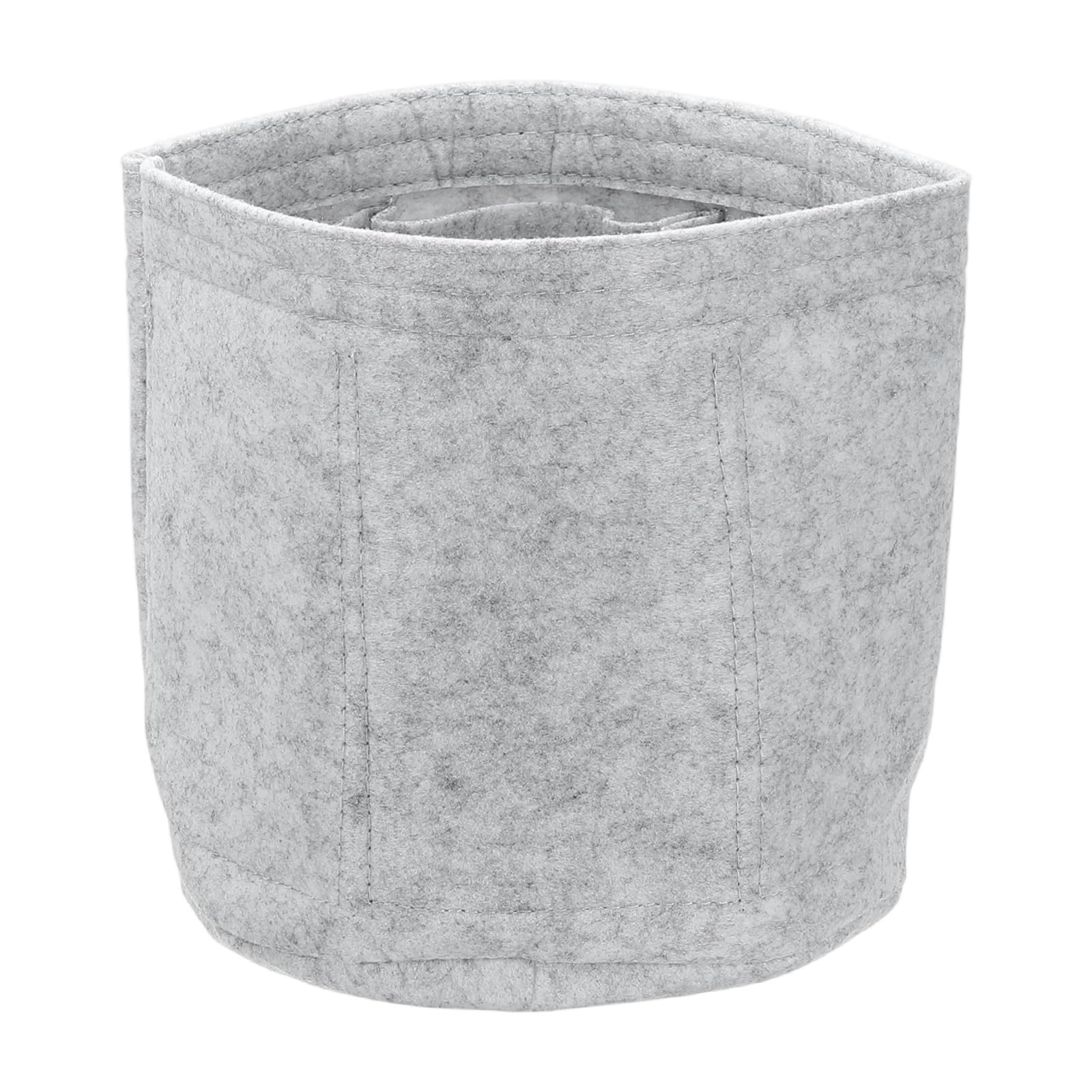 

uxcell Портативный войлочный органайзер-вкладыш, 20x20 см, Круглая многофункциональная подкладка-сумка для ведер, Сумок-полумесяцев, Тоутов и Сумок, Светлый