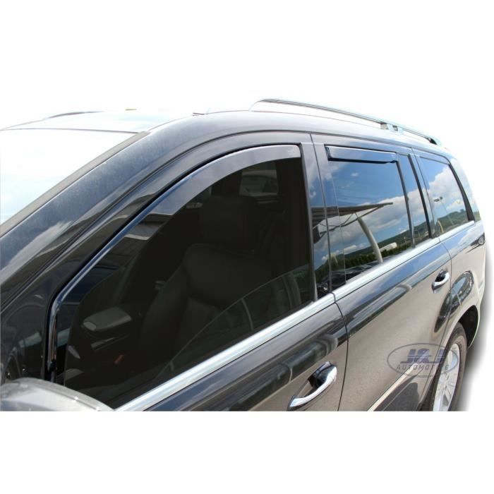 J&amp;J AUTOMOTIVE | Heko Deflecteurs d'air Déflecteurs de Vent Pour Mercedes GL X164 2006-2012
