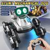 Eight-wheel Stunt Remote Control Mechanical Dog Gesture Induction Music Deformation Electric Toy Children's Remote Control Car