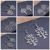 Tree Earring Women Drop Earrings Round Tree Dangle Earrings Women Fashion Jewelry Gift For Women