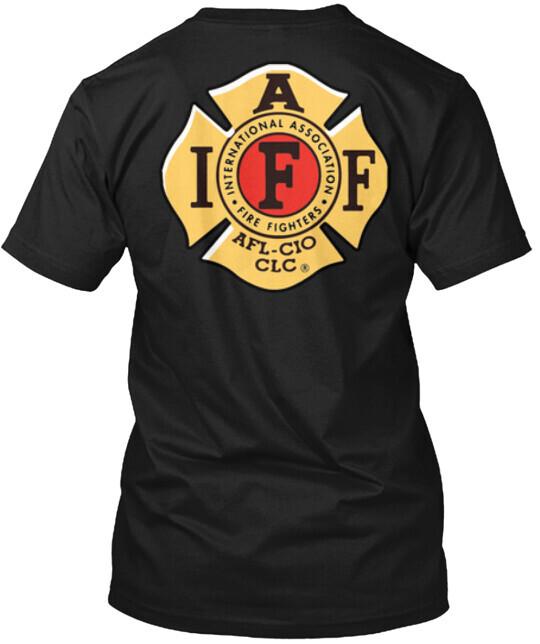 

Iaff Fire Fighters Tee TShirt Made in the USA Size S to 5XL Unisex T-Shirt M