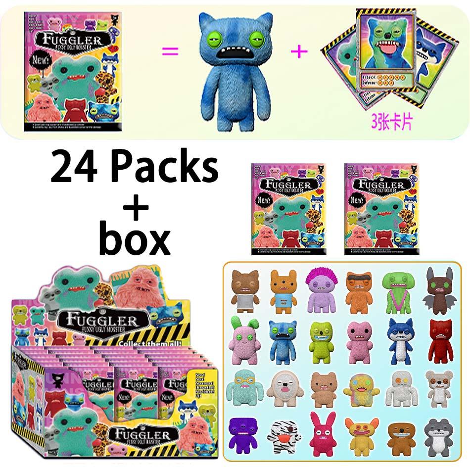 Fuggler Zahnmonster Serie Blind Box Humorvolles Hässliches Actionspielzeug Kreatives Blindes Sammlermodell Puppen Cartoon Modisches Überraschungsgeschenk
