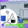 Portable Camping Shower Set with Hose Bucket Outdoor Shower Pump Camping Shower Kit for Camping Car Washing Bathing Pet Cleaning