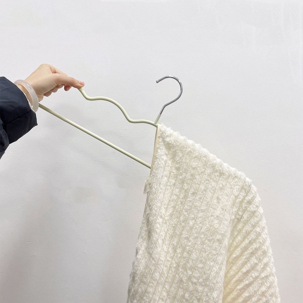 5Pcs Traceless Bath Towel Hanger Thickened Large Clothes Hanger Sheet Drying Racks  Living Room