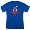 Woody Woodpecker Woody T-Shirt Herren Lizenziertes Cartoon Merchandise Königsblau