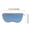 Color Block Glasses Pouch, Portable Silicone Eyewear Case for Storage, Protective Cover for Sunglasses & Eyeglasses On The Go