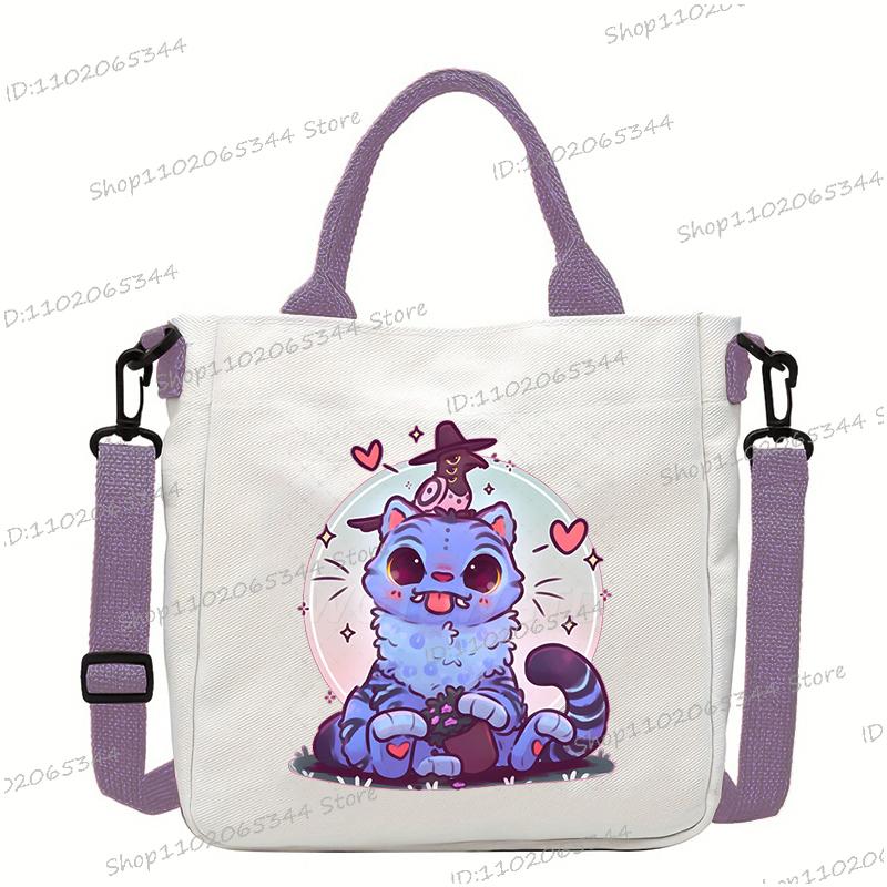 KPop Demon Hunters Anime Women's Crossbody Bag Aesthetics KPop Demon Hunters 2025 Shoulder Bags Korean Fashion  Messenger Bag